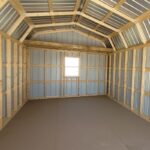 wooden barn interior
