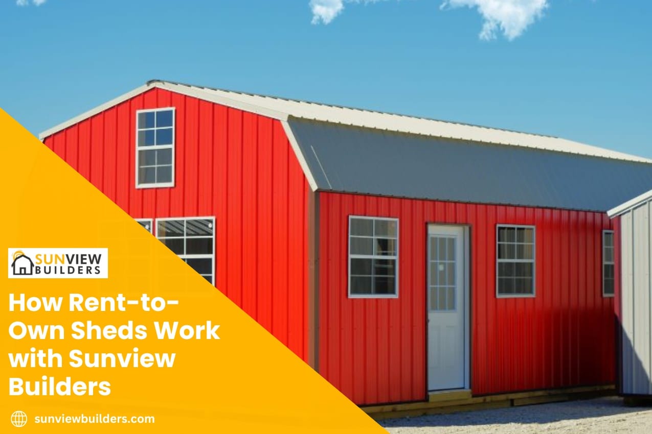 How Rent-to-Own Sheds Work with Sunview Builders