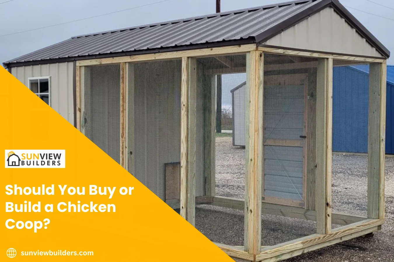 Should You Buy or Build a Chicken Coop?