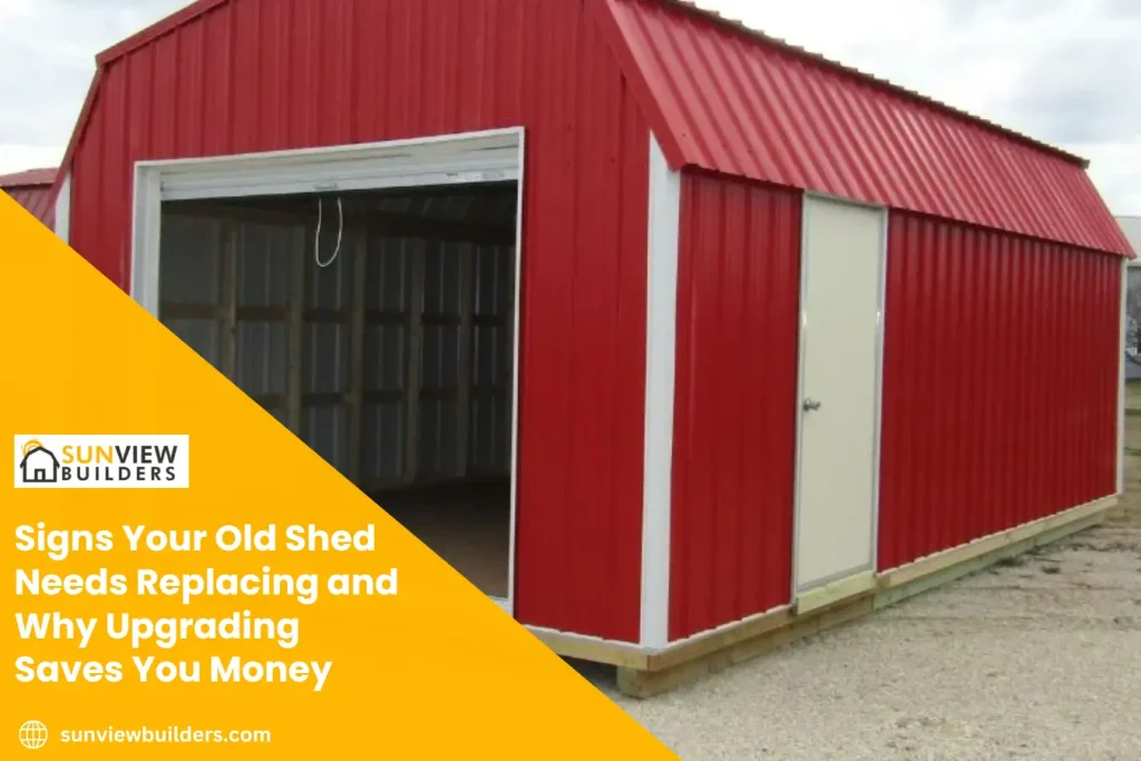 Signs Your Old Shed Needs Replacing and Why Upgrading Saves You Money