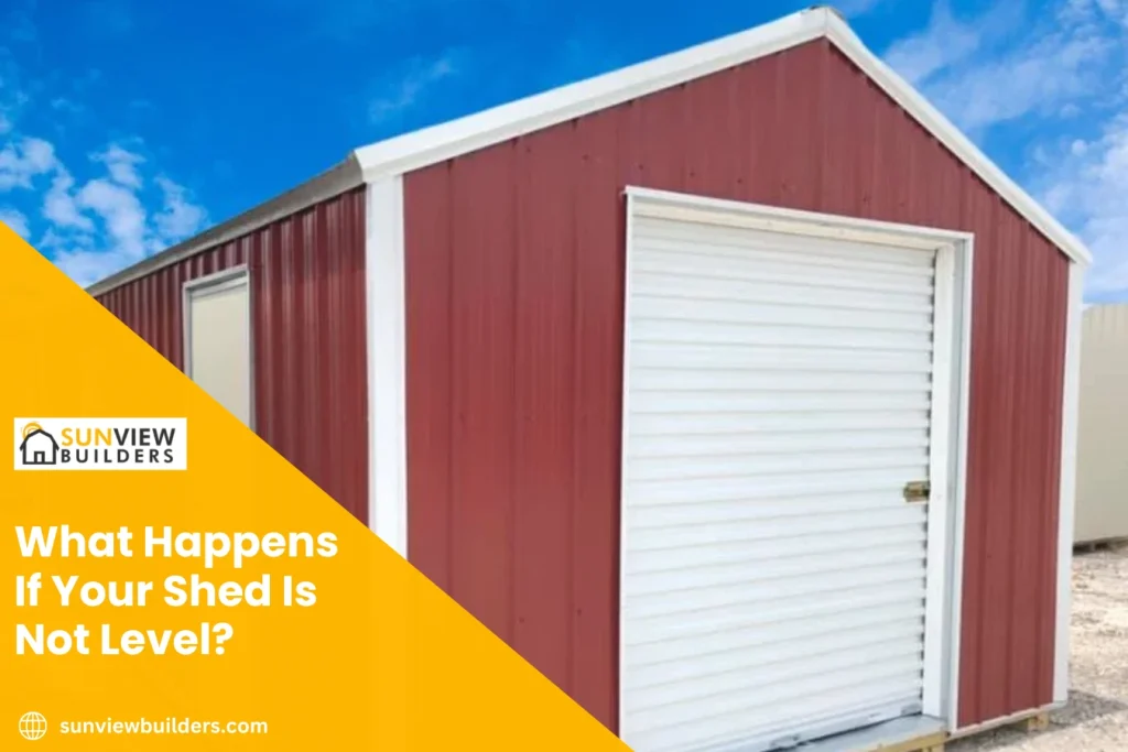 What Happens If Your Shed Is Not Level?