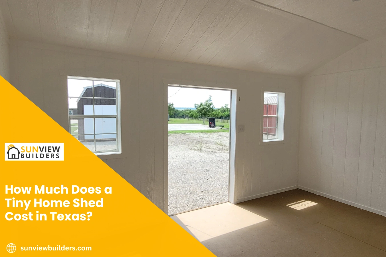 How Much Does a Tiny Home Shed Cost in Texas
