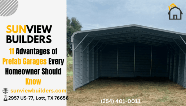 11 Advantages of Prefab Garages Every Homeowner Should Know